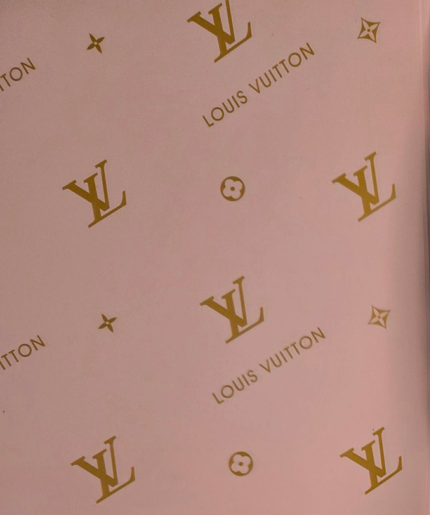 Large Designer-Inspired Money Bouquet: LOUIS VUITTON Pink Style