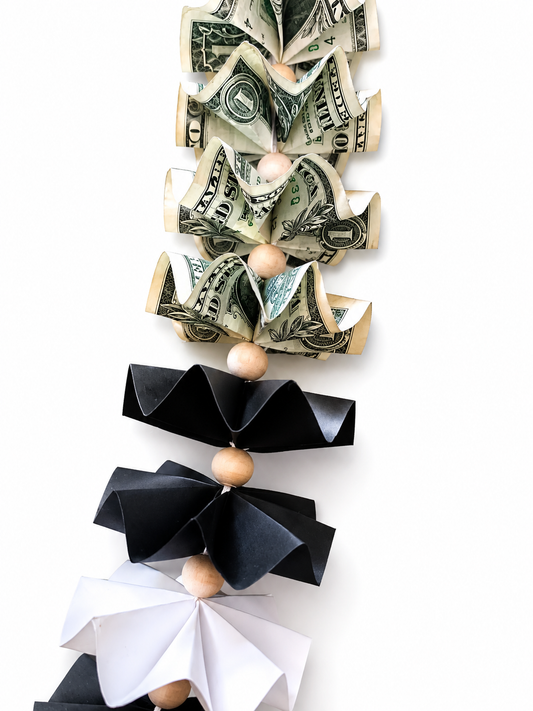 Classic Money Lei: BLACK