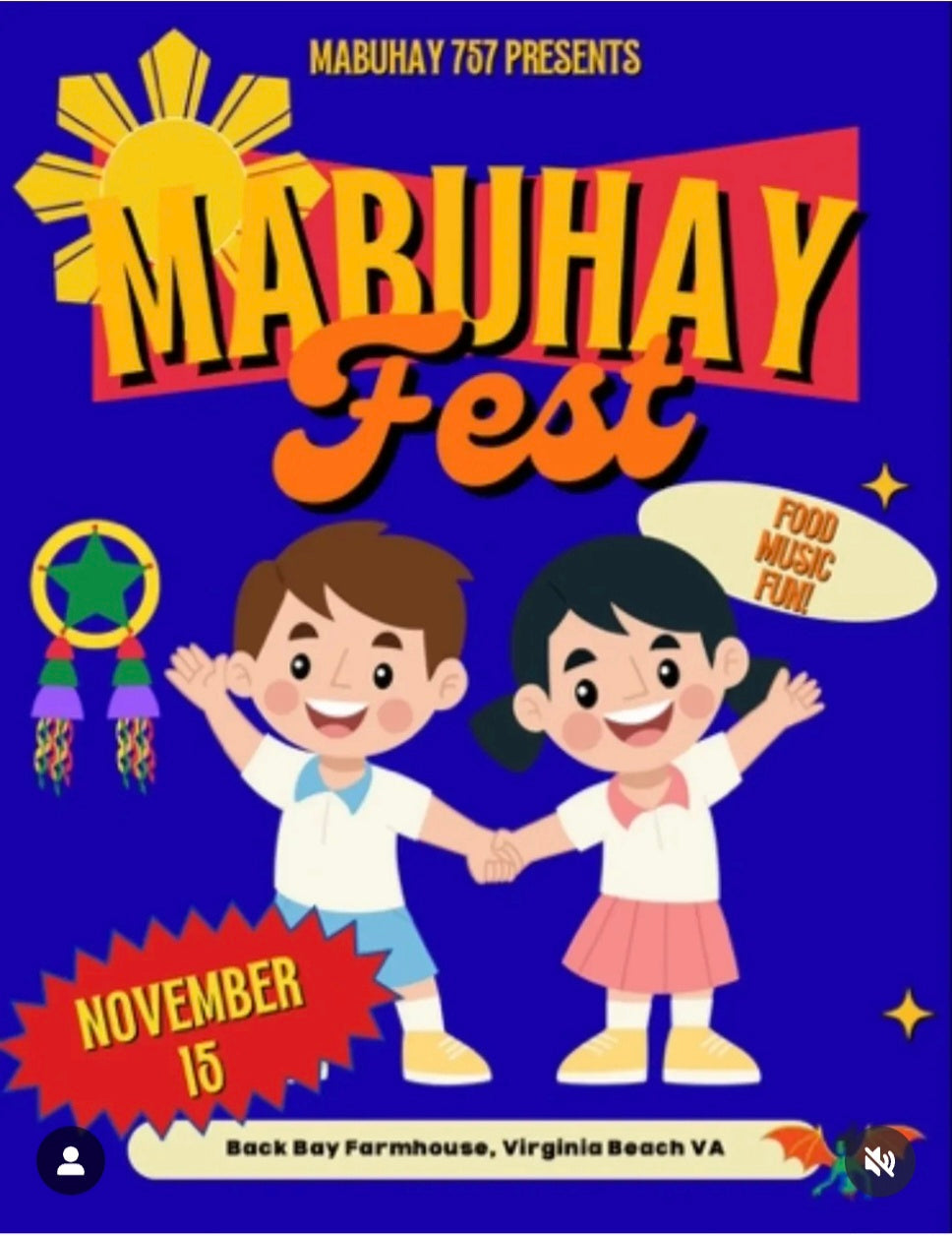 1st Pop-up Shop: Nov 15, 2025 | Mabuhay Fest | 11am-8pm