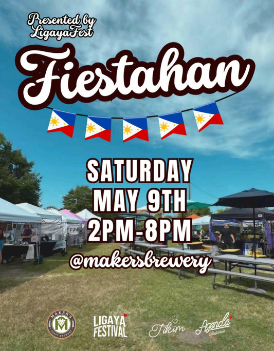 Next Pop-Up: May 9, 2026 | Fiestahan @ Maker's Craft Brewery | Saturday 2pm-8pm