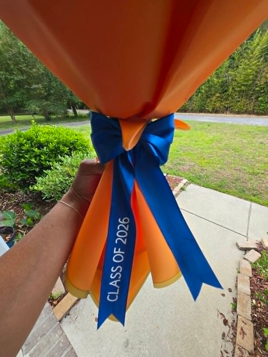 School Money Bouquets: ORANGE