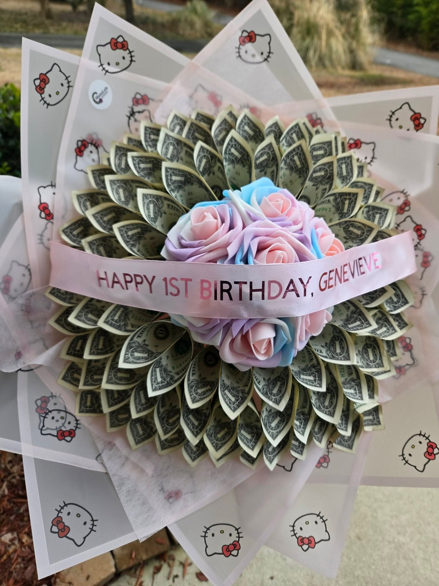 Hello Kitty-Inspired Bouquet: Large PINK