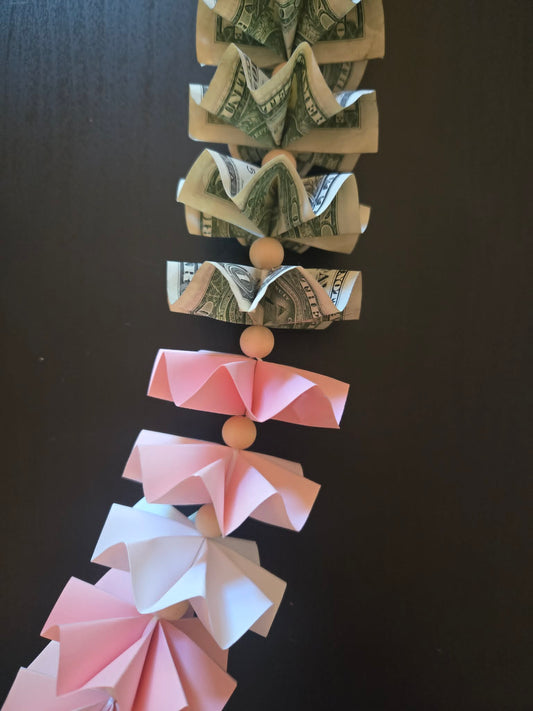 Classic Money Lei: PINK