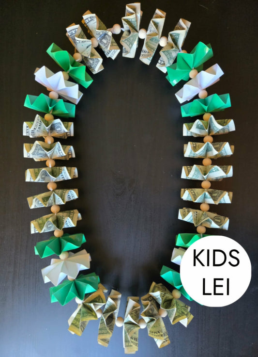 KIDS Classic Lei: GREEN