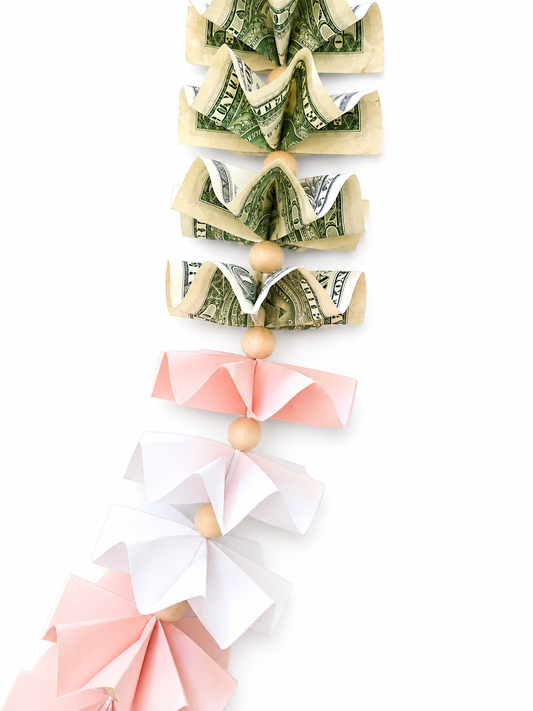 Classic Money Lei: PINK