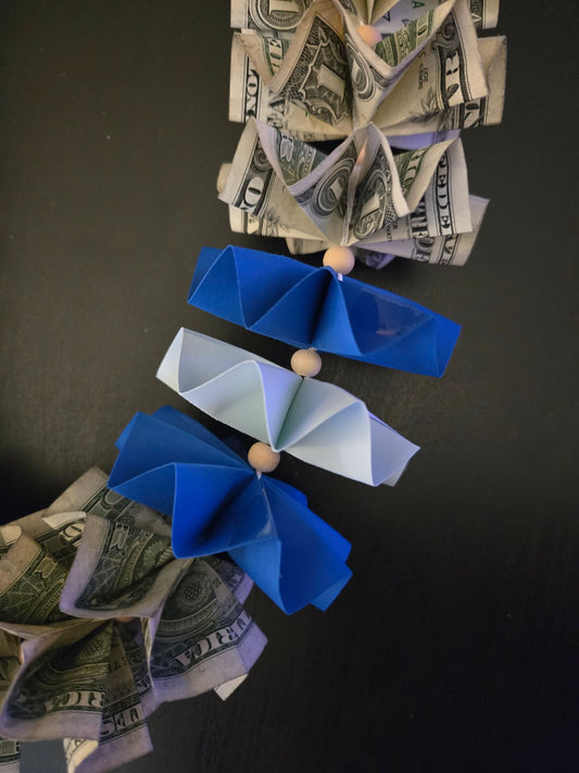 KIDS Classic Money Lei: BLUE